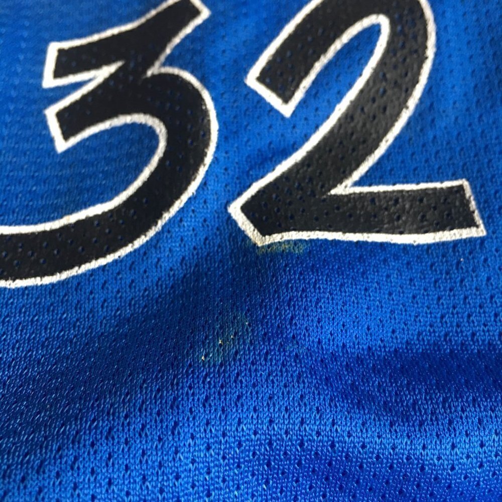 Kid Vintage **Signed by Shaq Shaquille O'neal** Orlando Magic Basketball Jersey - Picture 11 of 14
